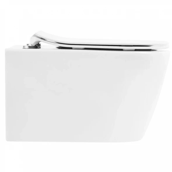 Унитаз подвесной BelBagno Marino BB105CHR безободковый, белый