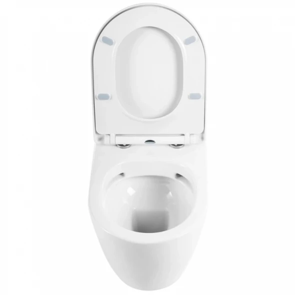 Унитаз подвесной BelBagno Marino BB105CHR безободковый, белый