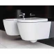 Унитаз подвесной BelBagno Marino BB105CHR безободковый, белый
