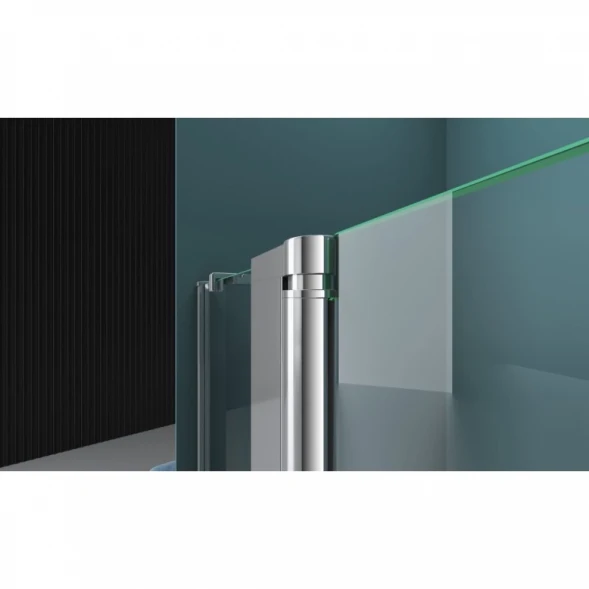Душевая дверь 90 см BelBagno ETNA-B-12-60/30-C-Cr-90 прозрачное