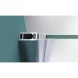 Душевая дверь 90 см BelBagno ETNA-B-12-60/30-C-Cr-90 прозрачное