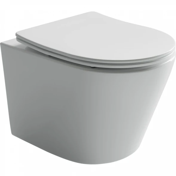 Комплект подвесной унитаз Ceramica Nova Balearica CN6000 + система инсталляции Ceramica Nova Envision Flat CN1002B + CN1000