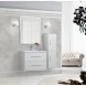 Зеркало Cezares Tiffany 45043 73x90 см, с LED-подсветкой, антизапотеванием, Bianco Opaco
