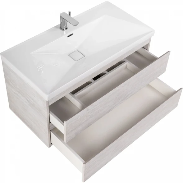 Тумба Legno Bianco 99,6 см Cezares Molveno MOLVENO-100-2C-SO-LB