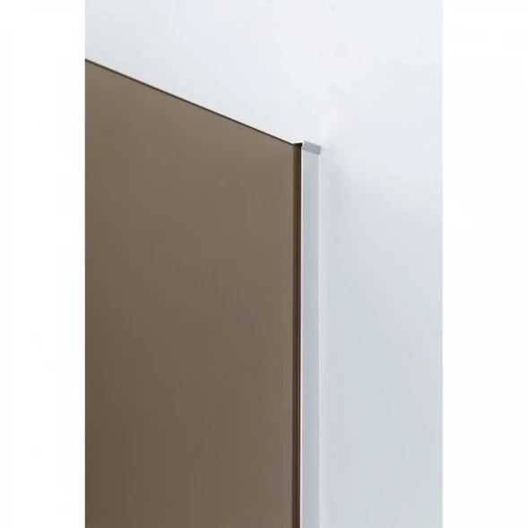 Душевой уголок 100-110x70-80 см Cezares SLIDER-AH-2-70/80-100/110-BR-Cr бронза