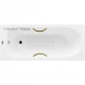 Ванна чугунная Vinsent Veron Soissons VCN1707042H/VH0015GD-AS 170x70 см, с ручками, антискользящим покрытием, белый