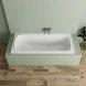 Ванна из литьевого мрамора Delice Triumph DLR330011-G 170x75 см, белый