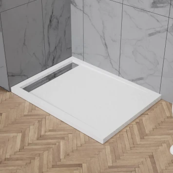 Душевой поддон BelBagno Due TRAY-BB-DUE-AH-120/90-4-W0 120x90 см, акриловый, прямоугольный, белый