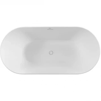 Акриловая ванна BelBagno BB413-1700-800-MATT 170x80 см, отдельностоящая, белый матовый