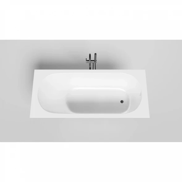 Ванна из литьевого мрамора Salini S-Sense Ornella 102311G 170x75 см, белый глянец