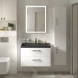 Пенал BelBagno Aurora AURORA-1600-2A-SC-BO-P-R подвесной R, Bianco Opaco