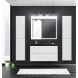 Пенал BelBagno Aurora AURORA-1600-2A-SC-BO-P-R подвесной R, Bianco Opaco