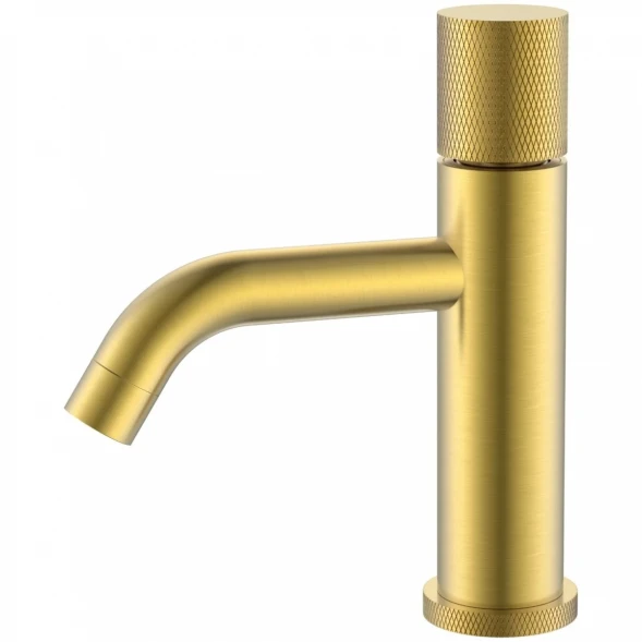 Смеситель для раковины Boheme Stick Touch 121-MG.2 Золото матовый
