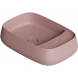 Раковина-чаша Alice Nur Plan 33200147N 60x40 см, накладная, лиловый матовый