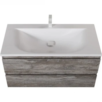 Тумба Legno Grigio 99,6 см Cezares Molveno MOLVENO-100-2C-SO-LG