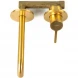 Смеситель для раковины Emmevi Filobrass 85155/ORS встраиваемый, без донного клапана, Золото матовый