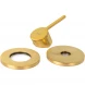 Смеситель для раковины Emmevi Filobrass 85155/ORS встраиваемый, без донного клапана, Золото матовый