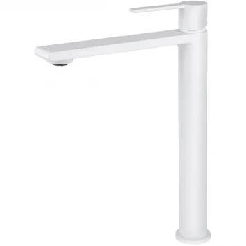 Смеситель для раковины Kaiser Serio 05411-4 белый матовый