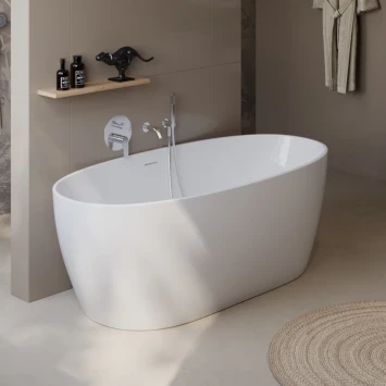 Акриловая ванна BelBagno BB414-1700-800 169x80 см, отдельностоящая, белый