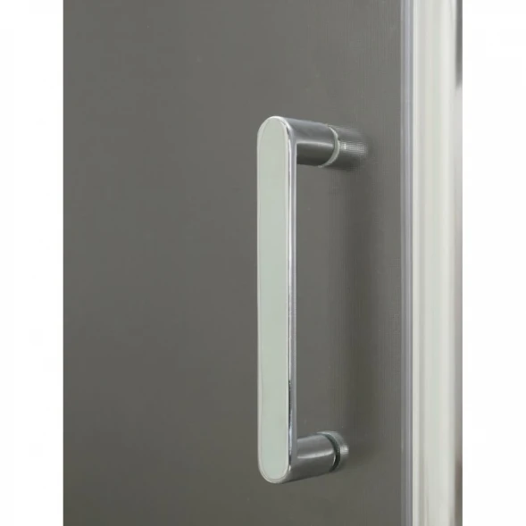 Шторка для ванны 150-180 см BelBagno UNIQUE-VF-2-150/180-140-C-Cr прозрачное