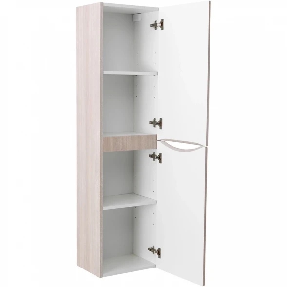Пенал BelBagno Marino FLY-MARINO-1500-2A-SC-RG-P-R подвесной R, Rovere Grigio