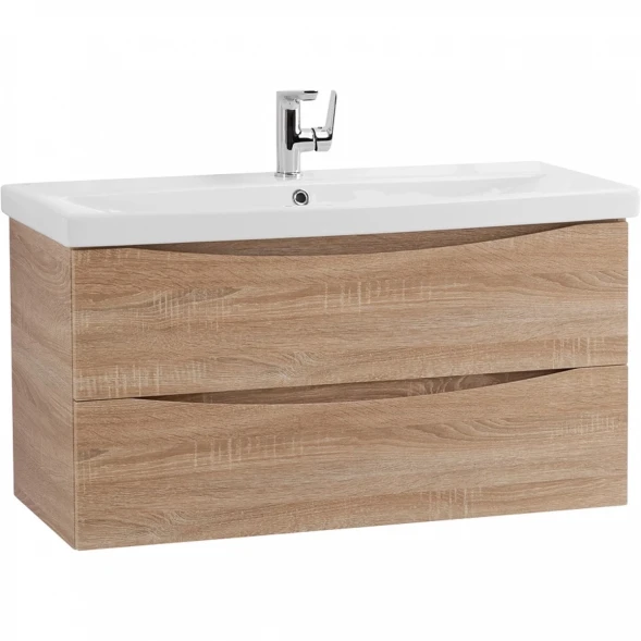 Тумба Rovere Bianco 96,4 см BelBagno Marino MARINO-CER-1000-2C-SO-WO-P