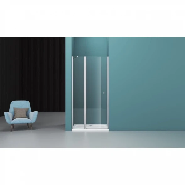 Душевая дверь 120 см BelBagno ETNA-B-12-60/60-C-Cr-90 прозрачное