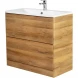 Тумба Rovere Rustico 99,6 см BelBagno Albano ALBANO-1000-2C-PIA-RR