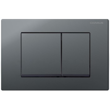 Кнопка смыва Charus Minimalista FP.310.GRP.01 графит матовый