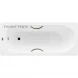 Ванна чугунная Vinsent Veron Soissons VCN1707042H/VH0015BR-AS 170x70 см, с ручками, антискользящим покрытием, белый