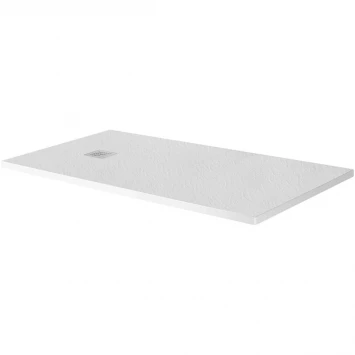 Душевой поддон BelBagno Uno TRAY-MR-UNO-AH-170/70-35-W-BO 170x70 см, из литьевого мрамора, прямоугольный, белый