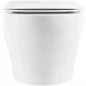 Унитаз подвесной BelBagno Acqua BB340CHR безободковый, белый