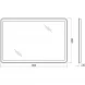 Зеркало 90x60 см BelBagno Marino SPC-MAR-900-600-LED-BTN