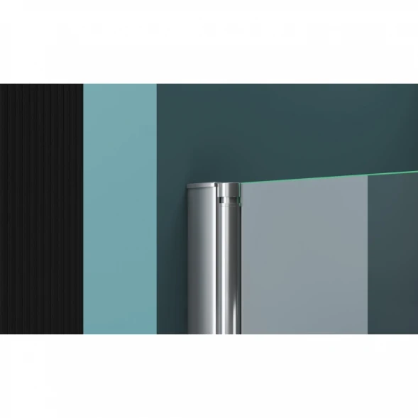 Душевой уголок 80x100 см BelBagno Albano ALBANO-ASH-1-80/100-C-Cr прозрачное