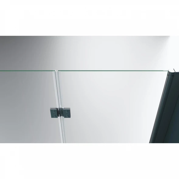 Душевой уголок 80x100 см BelBagno Albano ALBANO-ASH-1-80/100-C-Cr прозрачное