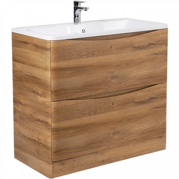 Тумба Rovere Rustico 89,6 см BelBagno Acqua ACQUA-900-2C-PIA-RR