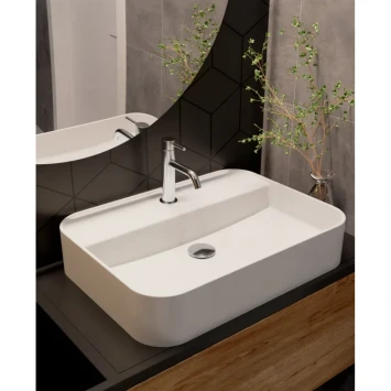Смеситель для раковины AQUAme Siena AQM6210CR без донного клапана, хром