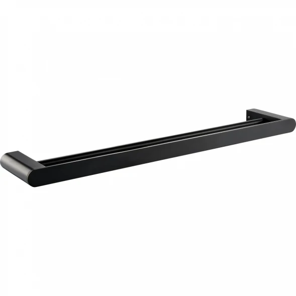 Полотенцедержатель Wonzon &amp; Woghand Carbon WW-7711 60 см, двойной, черный матовый