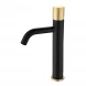 Смеситель для раковины Boheme Stick Touch 122-BG.2 Золото/черный матовый